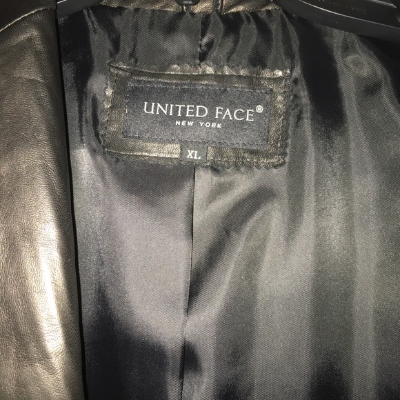 XL black leather jacket - Picture 7 of 7